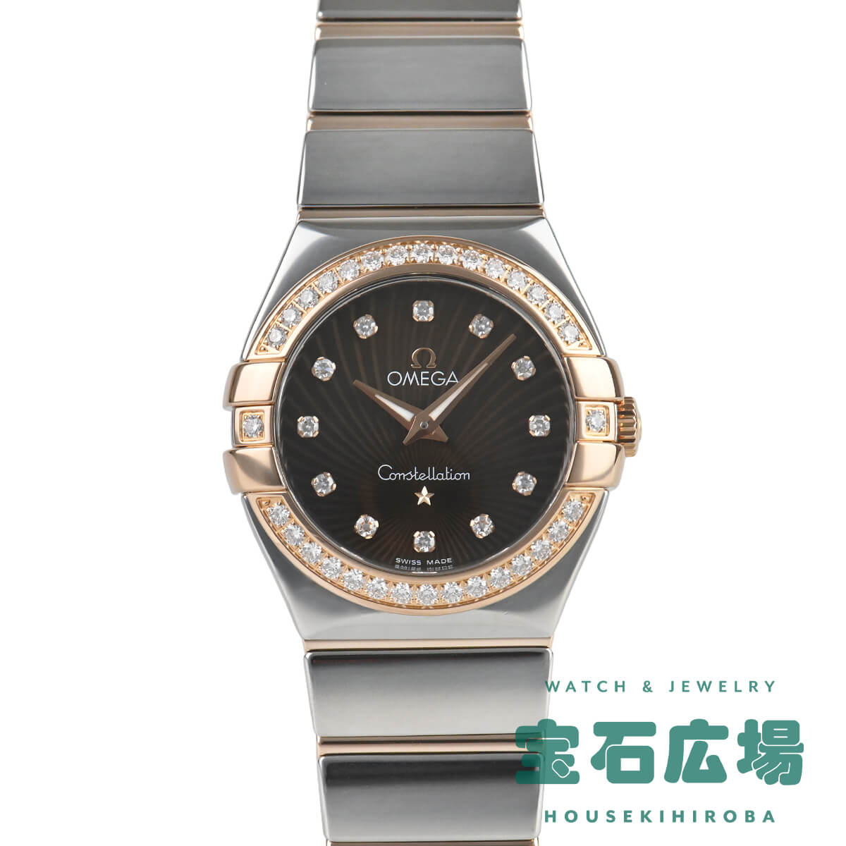 オメガ OMEGA コンステレーション ポリッシュクォーツ 123.25.27.60.63.002【中古】レディース 腕時計 送料無料