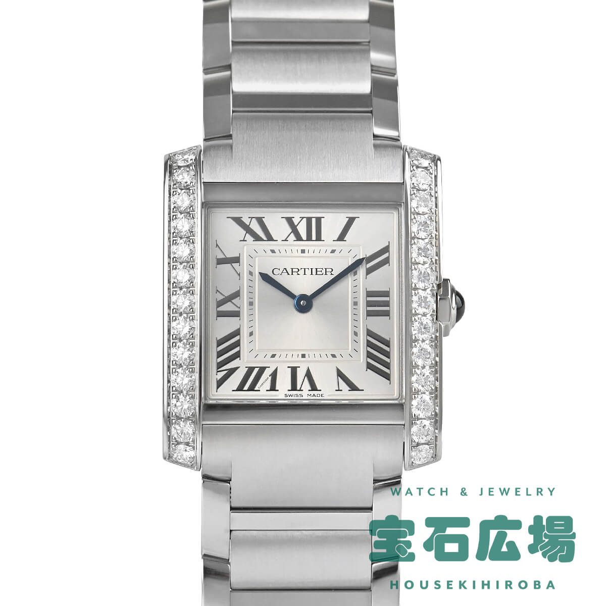 カルティエ タンクフランセーズ 腕時計（レディース） カルティエ Cartier タンクフランセーズ MM W4TA0021【新品】レディース 腕時計 送料無料