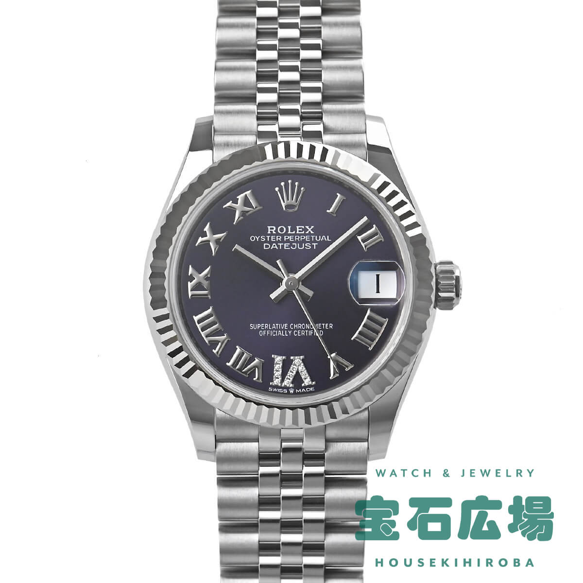 デイトジャスト ロレックス ROLEX デイトジャスト31 278274【新品】ユニセックス 腕時計 送料無料