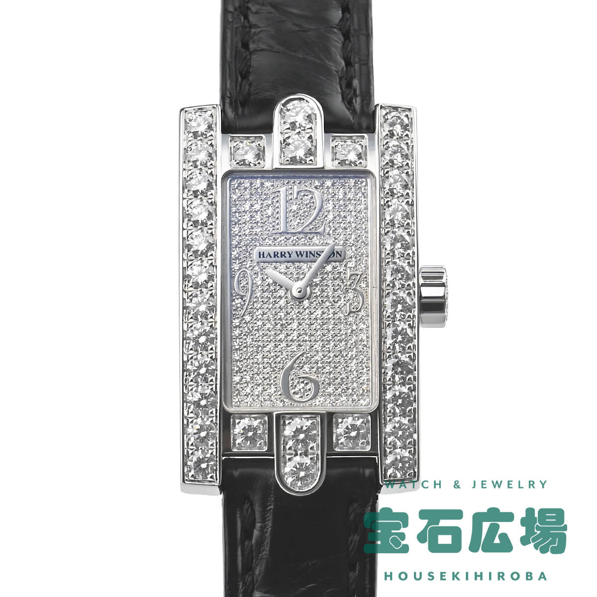 【最大30000円OFFクーポン6/1(土)0時開始】ハリー ウィンストン HARRY WINSTON アヴェニューC 310LMW【中古】レディース 腕時計 送料無料