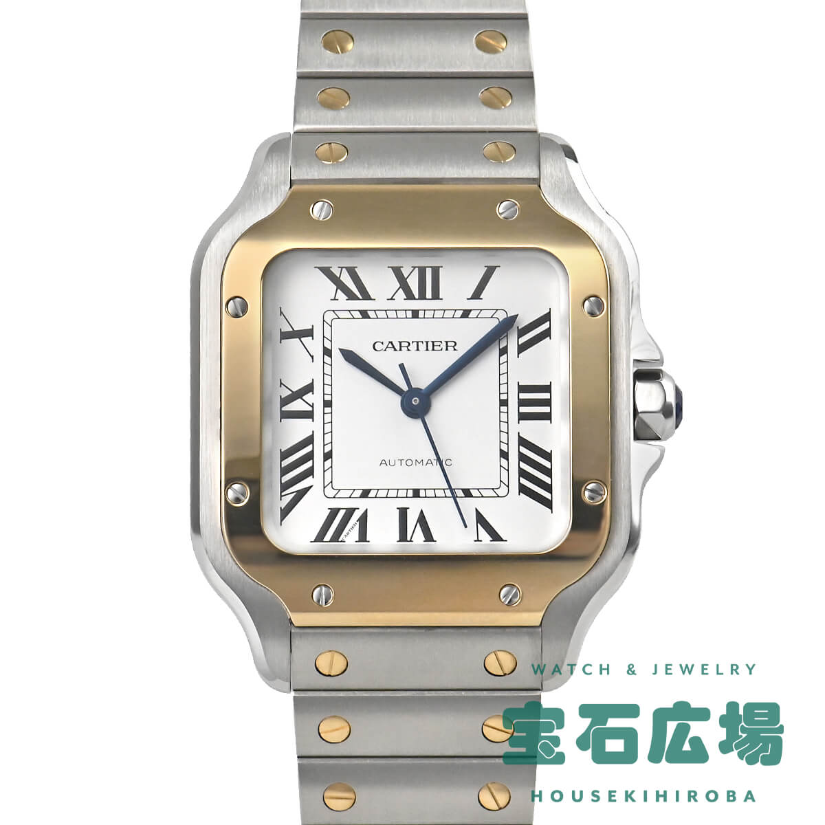 カルティエ Cartier サントス ドゥ カルティエ MM W2SA0016【新品】ユニセックス 腕時計 送料無料