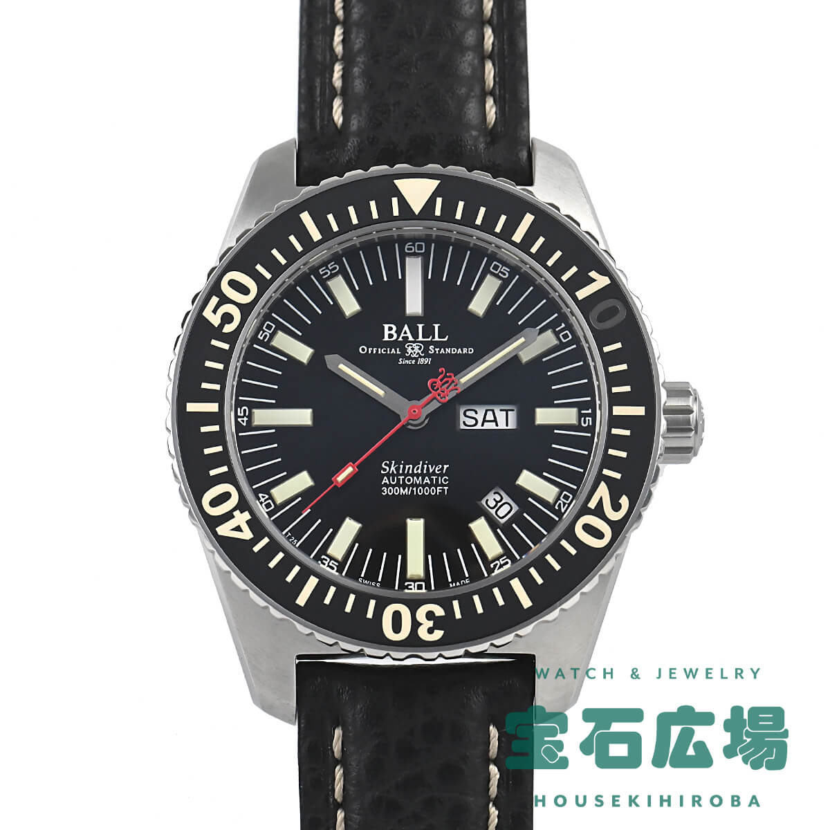 ボールウォッチ BALL WATCH エンジニアマスターII スキンダイバー DM2108A-SJ-BKメンズ 腕時計 送料無料