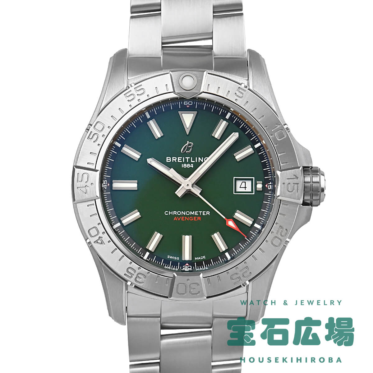 【最大30000円OFFクーポン6/1(月)0時開始】ブライトリング BREITLING アベンジャー オートマチック42 A17328101L1A1【新品】メンズ 腕時計 送料無料
