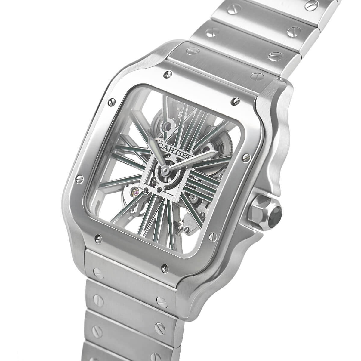 【最大30000円OFFクーポン7/1(水)0時開始】カルティエ Cartier サントス ドゥ カル...