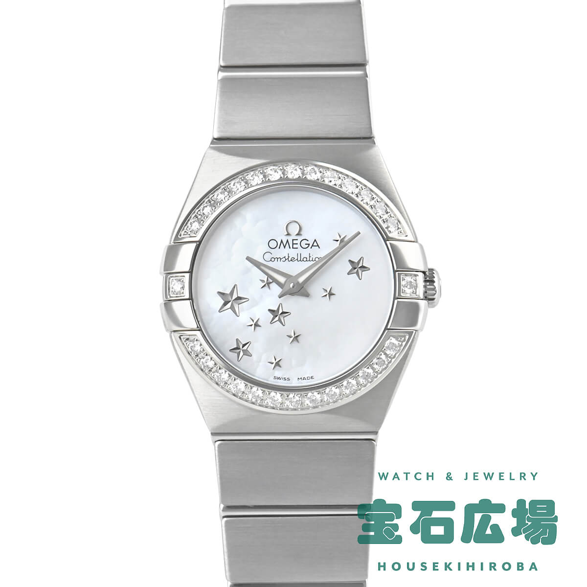 Constellation - オメガ OMEGA コンステレーション ブラッシュクォーツ 123.15.24.60.05.003【新品】レディース 腕時計 送料無料