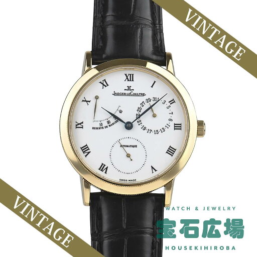 ジャガー・ルクルト JAEGER LECOULTRE ジェントローム パワーリザーブ ディスクカレンダー 155.1.93【中古】メンズ 腕時計 送料無料 ジャガー・ルクルト JAEGER LECOULTRE ジェントローム パワーリザーブ ディスクカレンダー 155.1.93【中古】メンズ 腕時計 送料無料