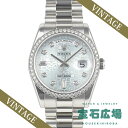 【最大30000円OFFクーポン5/9(金)20時開始】ロレックス ROLEX デイデイト 118346A【中古】メンズ 腕時計 送料無料
