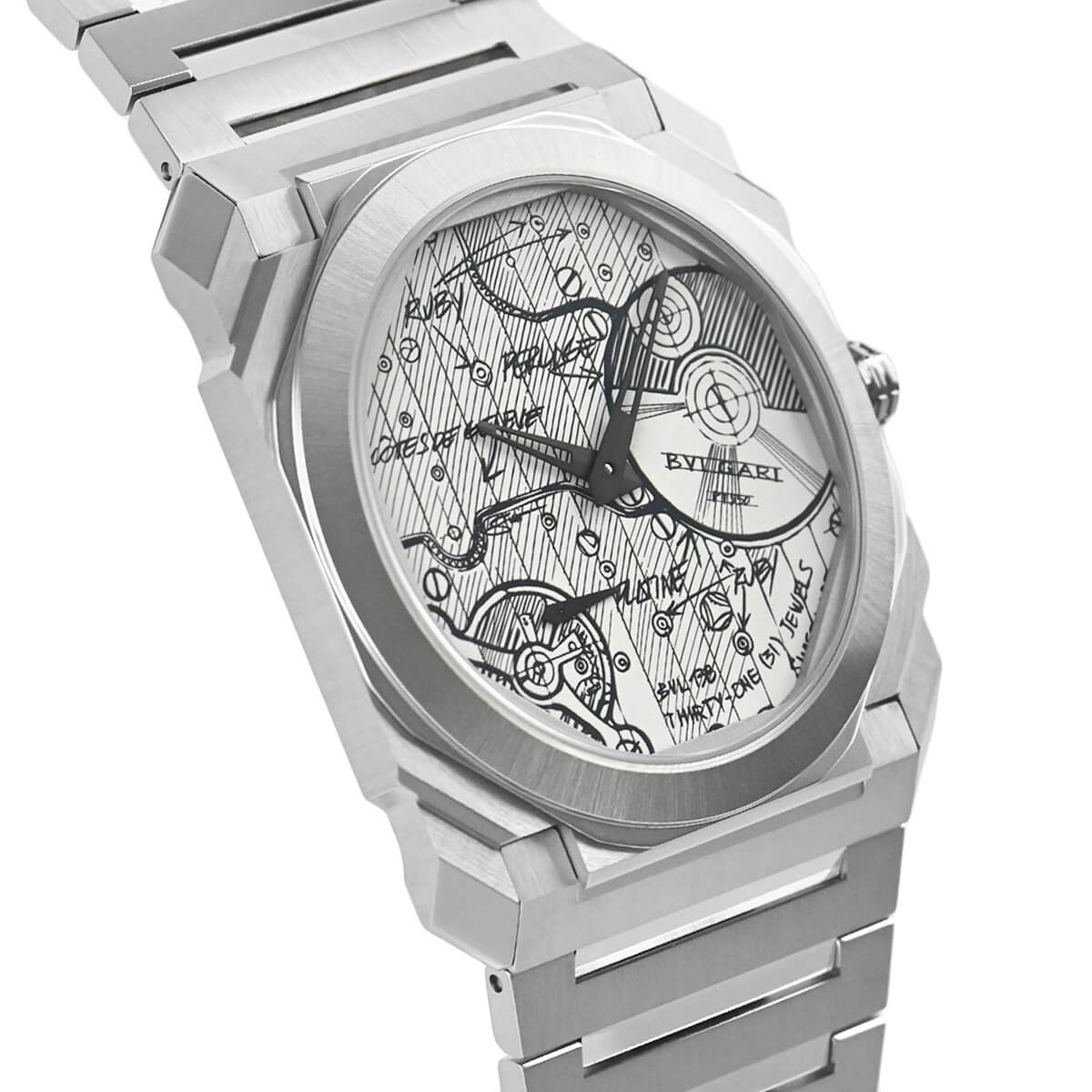 ブルガリ BVLGARI オクト フィニッシモ スケッチ 世界限定280本 104163【中古】メ...