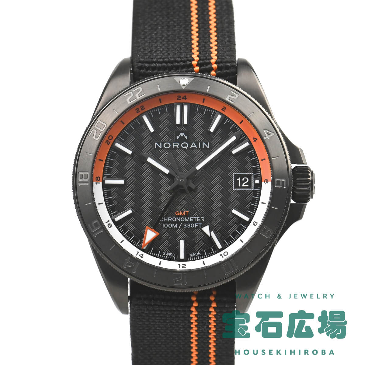 ノルケイン NORQAIN アドベンチャー ネベレスト GMT NNB1100BBCG/BO116/15BOF【新品】メンズ 腕時計 送料無料
