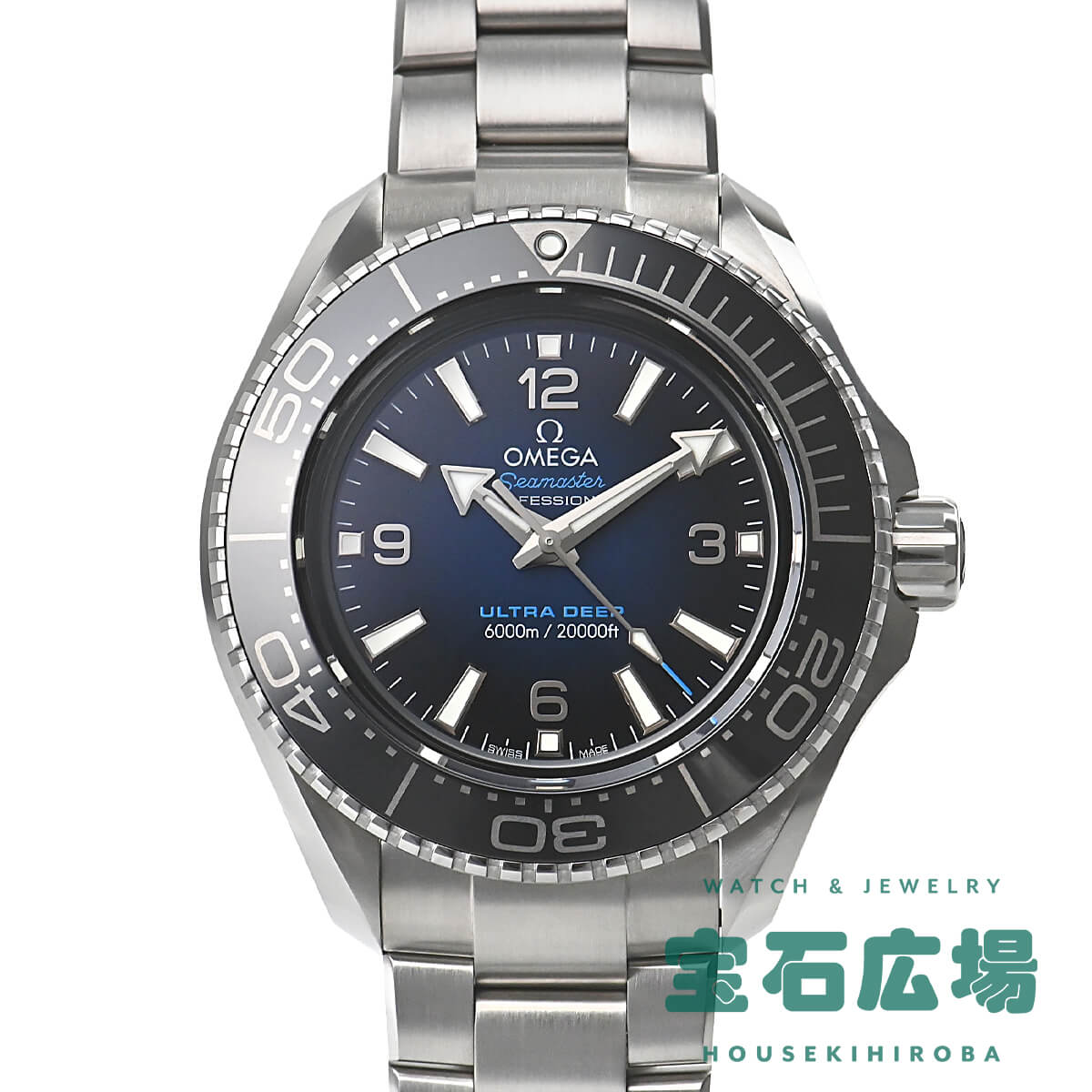 Sea Master - オメガ OMEGA シーマスター プラネットオーシャン 6000M ウルトラディープ 215.30.46.21.03.001【新品】メンズ 腕時計 送料無料