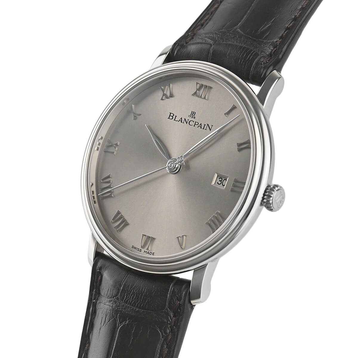 ブランパン（中古） ウルトラスリム 6651-1504-55B【中古】【未使用品】メンズ ブランパン BLANCPAIN 送料無料