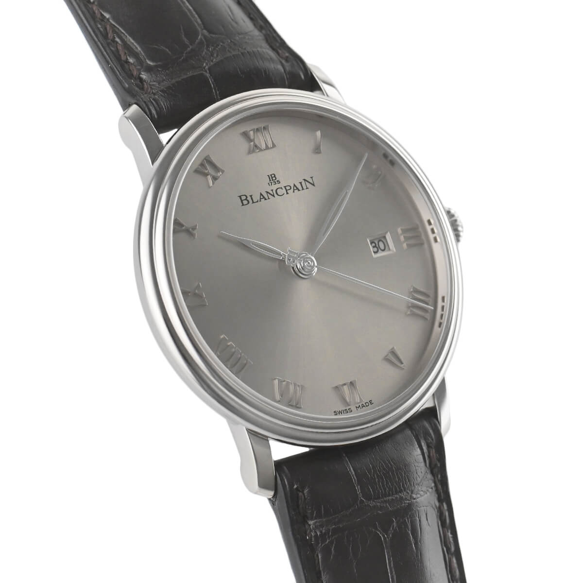 ブランパン（中古） ウルトラスリム 6651-1504-55B【中古】【未使用品】メンズ ブランパン BLANCPAIN 送料無料