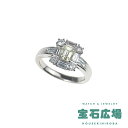 ノーブランド エメラルドカットダイヤ・バゲットダイヤ・ダイヤ リング 【中古】レディース ジュエリー 送料無料
