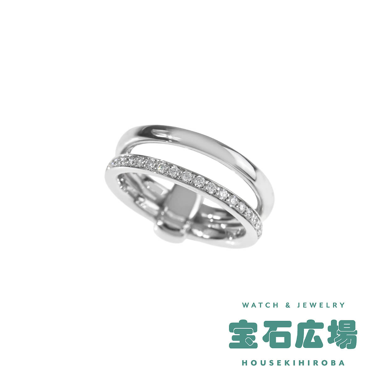 ポメラート Pomellato トゥギャザー ダイヤ ダブルリング PAC0100_O2WHR_DB000_52 レディース ジュエリー 送料無料のサムネイル