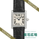 カルティエ Cartier タンク フランセーズ SM WE100231【中古】レディース 腕時計 送料無料