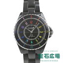シャネル CHANEL J12 エレクトロ 38MM 世界限定1255本 H7122【中古】メンズ 腕時計 送料無料