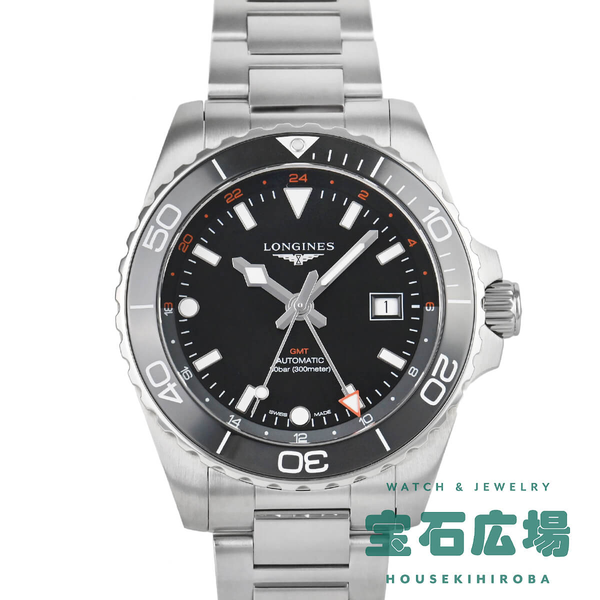 ロンジン LONGINES ハイドロコンクエスト GMT L3.890.4.56.6【新品】メンズ  ...