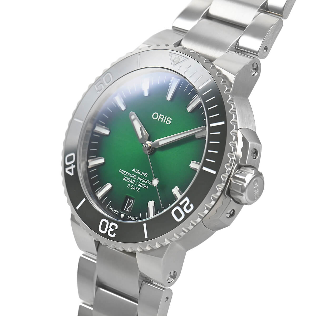 オリス ORIS アクイスデイト キャリバー400 01 400 7763 4157-07 8 24 09PEB 中古 メンズ houseki-h-10057768 宝石広場 サンプル画像2