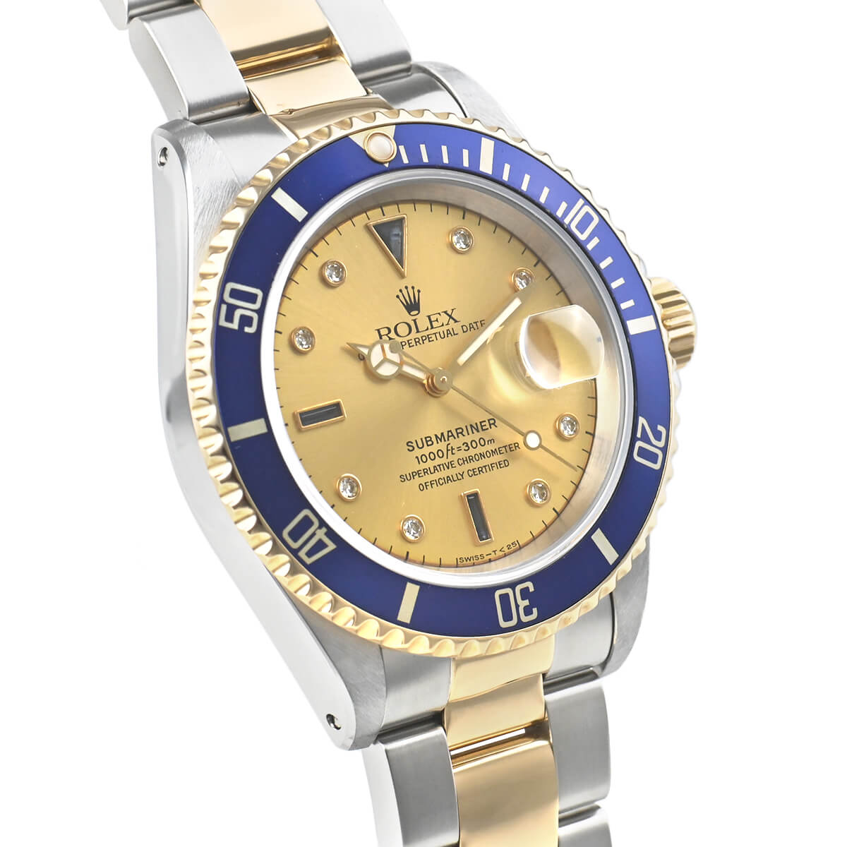 ロレックス ROLEX サブマリーナー デイト 16613SG【中古】メンズ 腕時計 送料無料