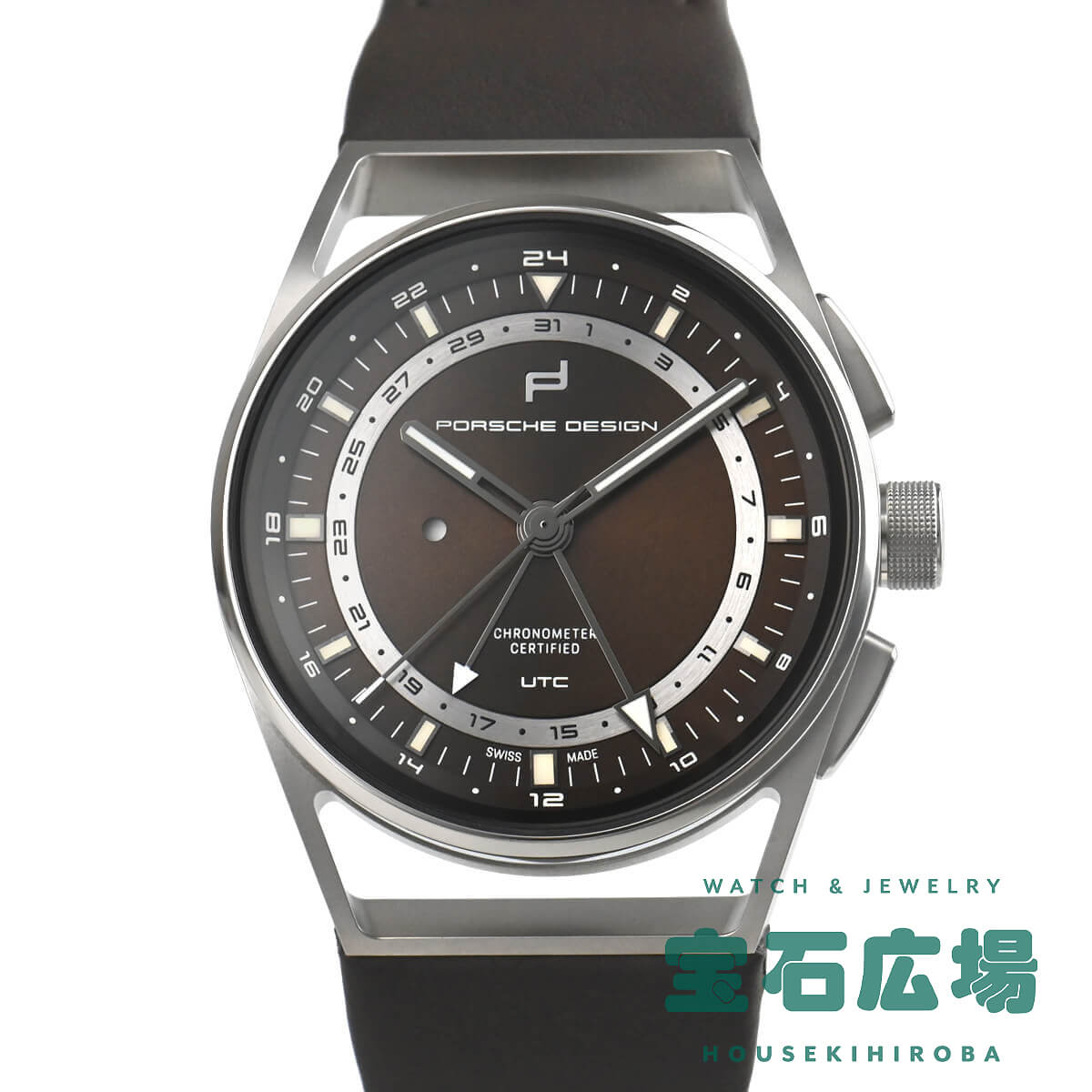 ポルシェ・デザイン Porsche Design 1919グローブタイマー UTC 6023.4.05.003.07.2【中古】メンズ 腕時計 送料無料