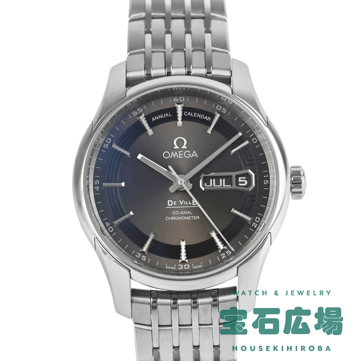 Rakuten - オメガ OMEGA デ・ヴィル アワービジョン コーアクシャル アニュアルカレンダー 431.30.41.22.06.001【新品】メンズ 腕時計 送料無料