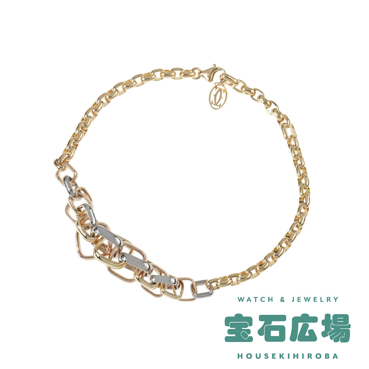カルティエ Cartier トリニティ クッション ブレスレット B6080818【中古】ユニセック ...