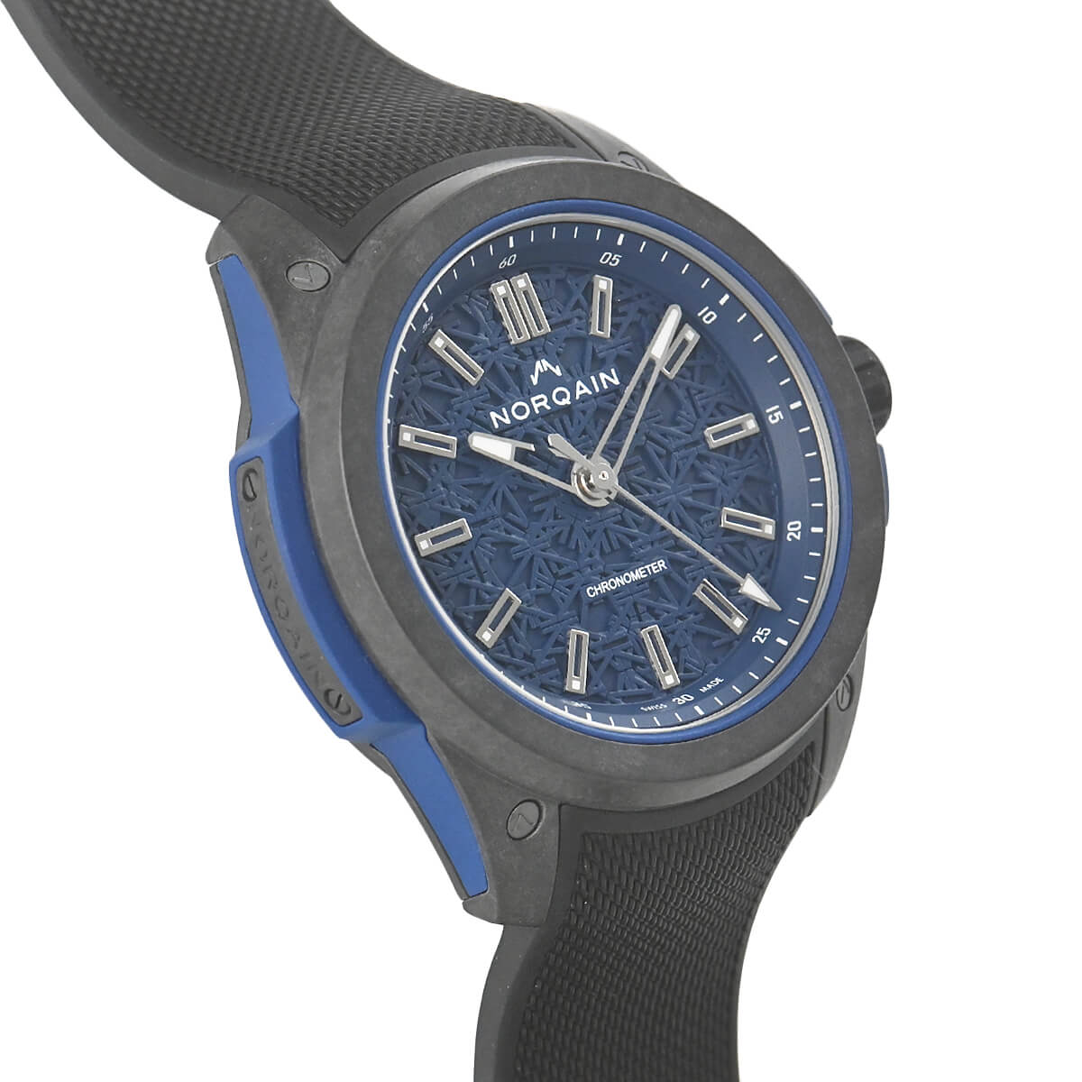 ノルケイン NORQAIN インディペンデンス ワイルドワン 42MM ブラック＆ブルー NNQ3000QBA1A/A001/3W1BR.20BQ【新品】メンズ 腕時計 送料無料