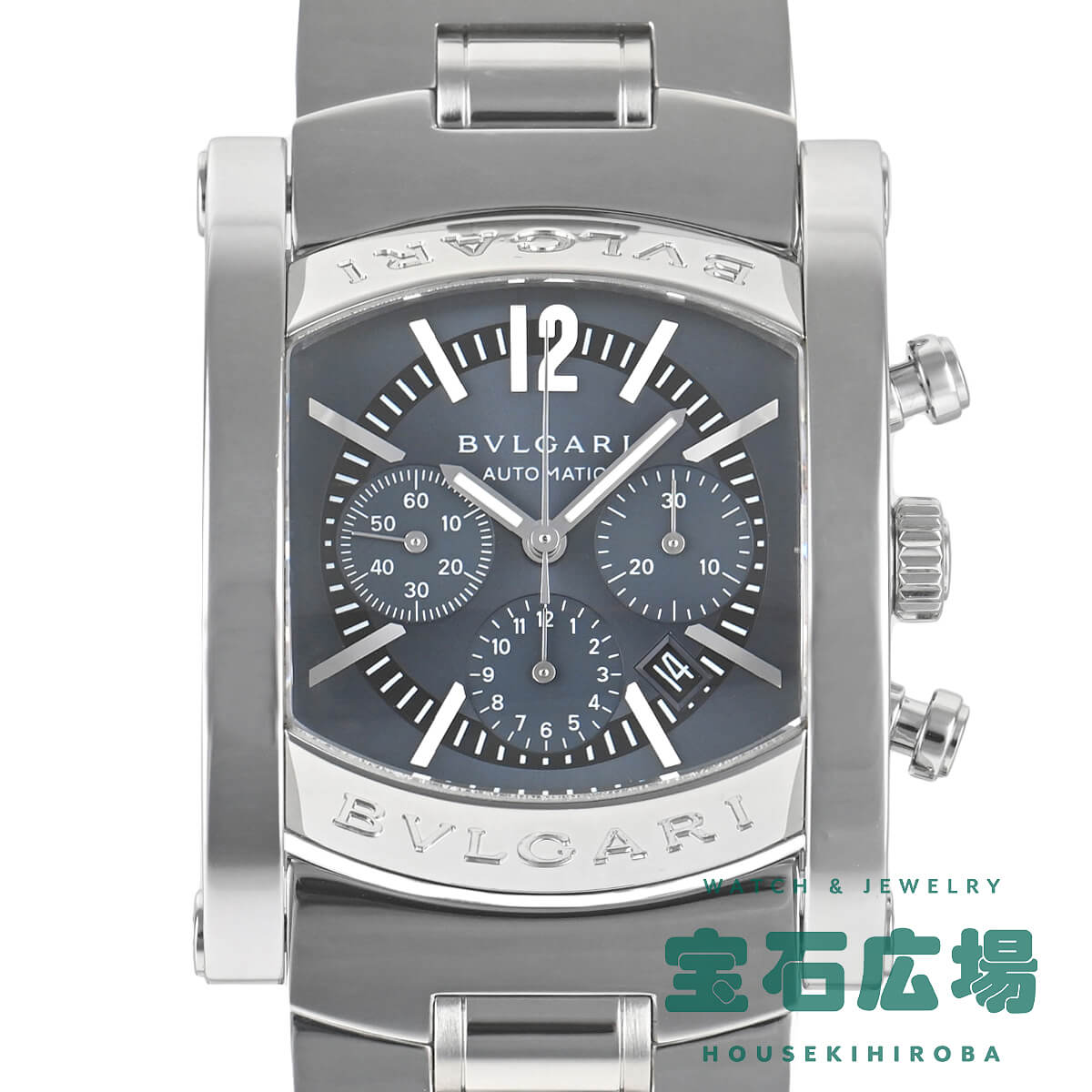ブルガリ BVLGARI アショーマ クロノ AA44C14SSDCHメンズ 腕時計 送料無料