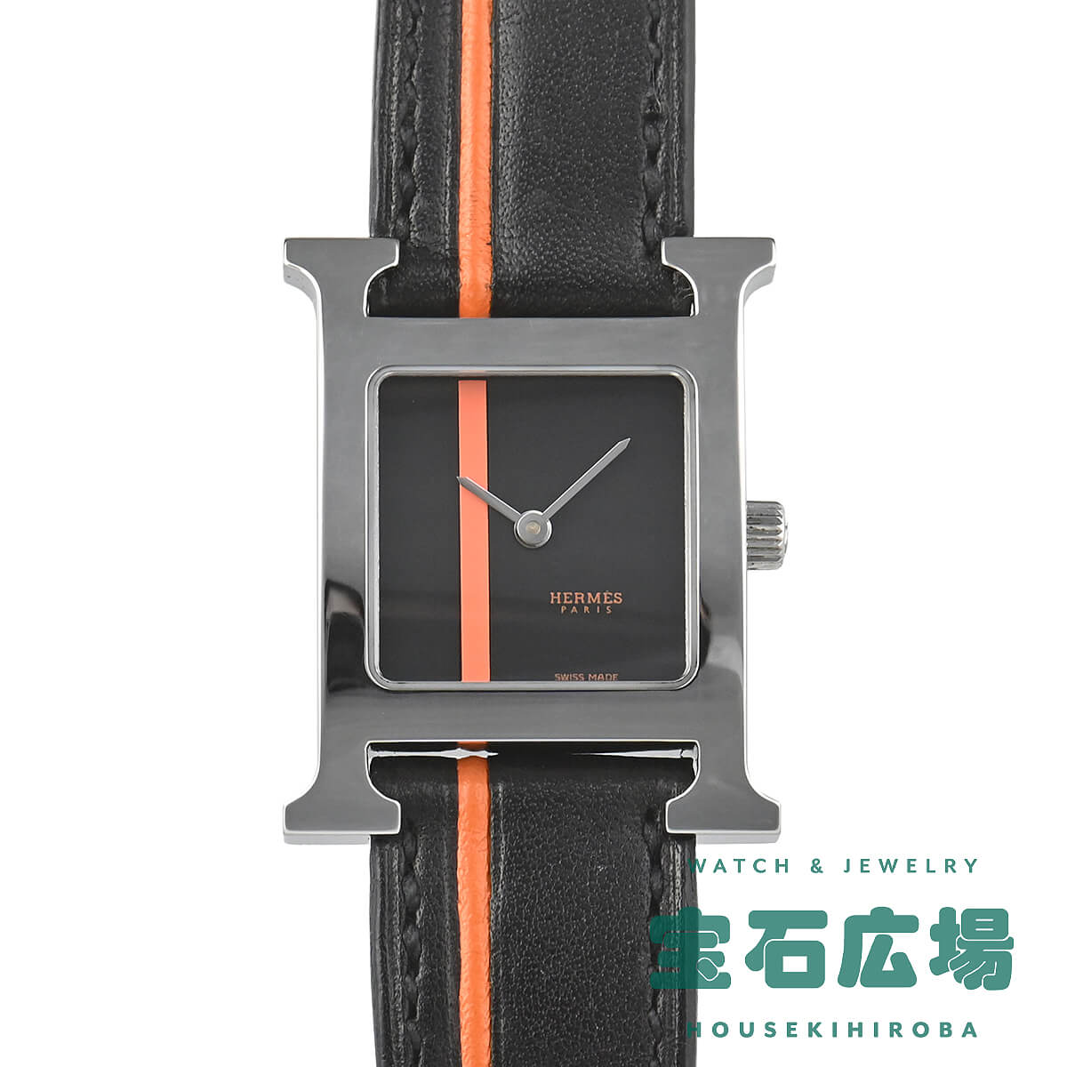 エルメス HERMES Hウォッチ HH1.210.331/VBOB【中古】レディース 腕時計 送料無料