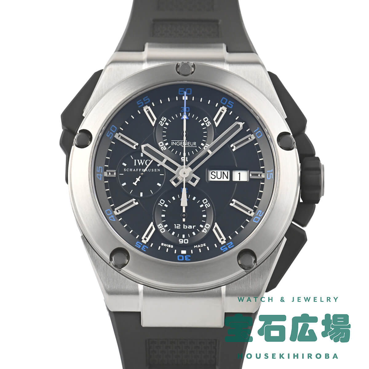 Rakuten - IWC アイダブリューシー インヂュニア ダブルクロノグラフ IW376501メンズ 腕時計 送料無料