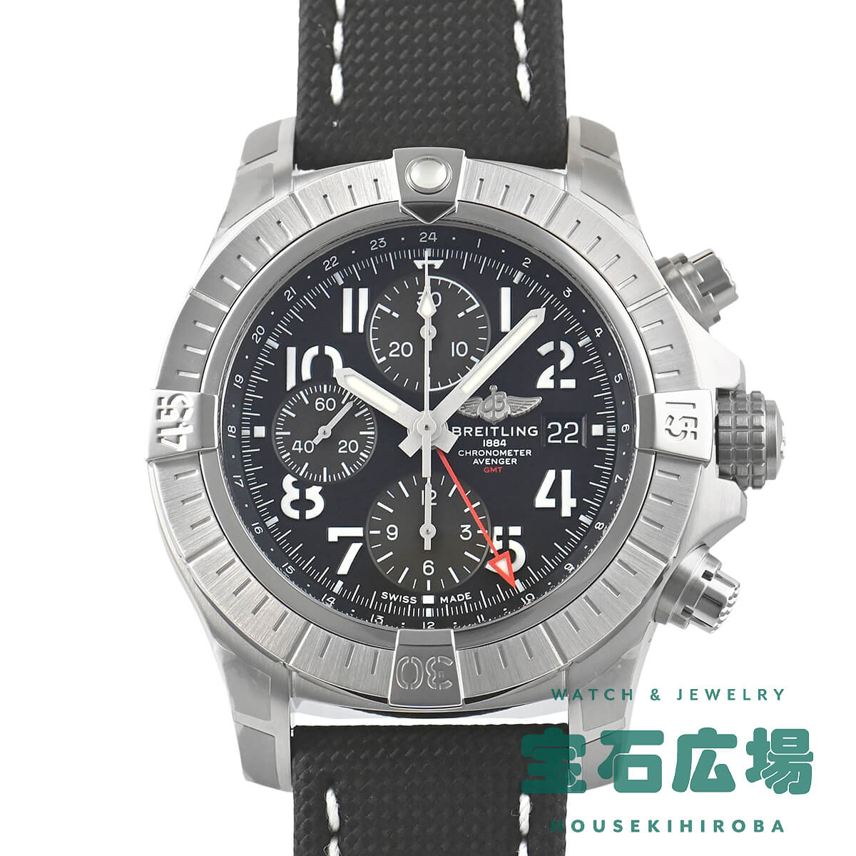 Rakuten - ブライトリング BREITLING アベンジャー クロノグラフ GMT 45 A24315101B1X1【新品】メンズ 腕時計 送料無料