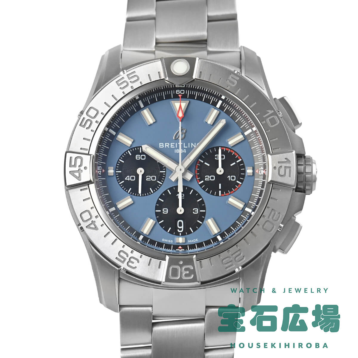 Rakuten - ブライトリング BREITLING スーパーアベンジャーB01 クロノグラフ 46 EB0148101C1E1【新品】メンズ 腕時計 送料無料