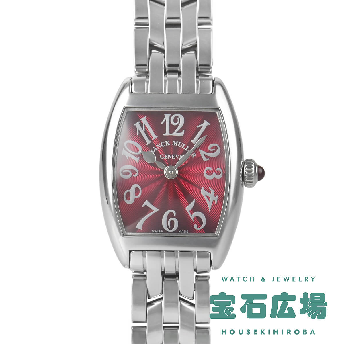 Tonneau Curvex - フランク ミュラー FRANCK MULLER トノウカーベックス インターミディエ 2252QZ【中古】レディース 腕時計 送料無料