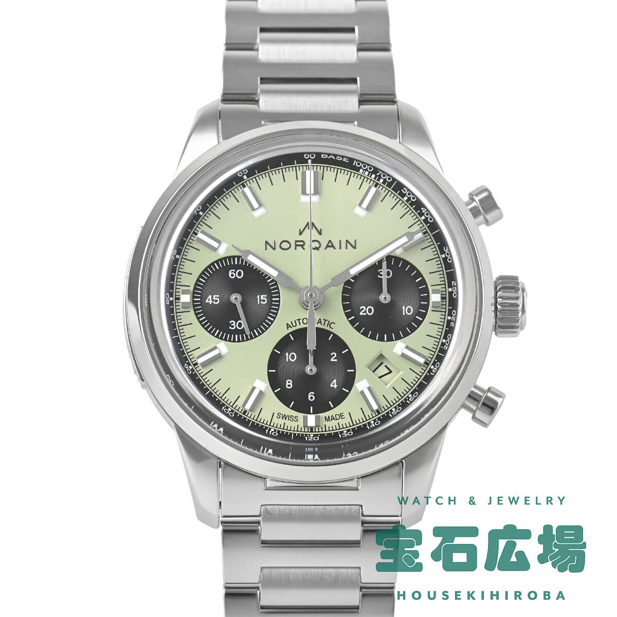 Rakuten - ノルケイン NORQAIN フリーダム 60 クロノ N2201S22C/MT221【中古】メンズ 腕時計 送料無料