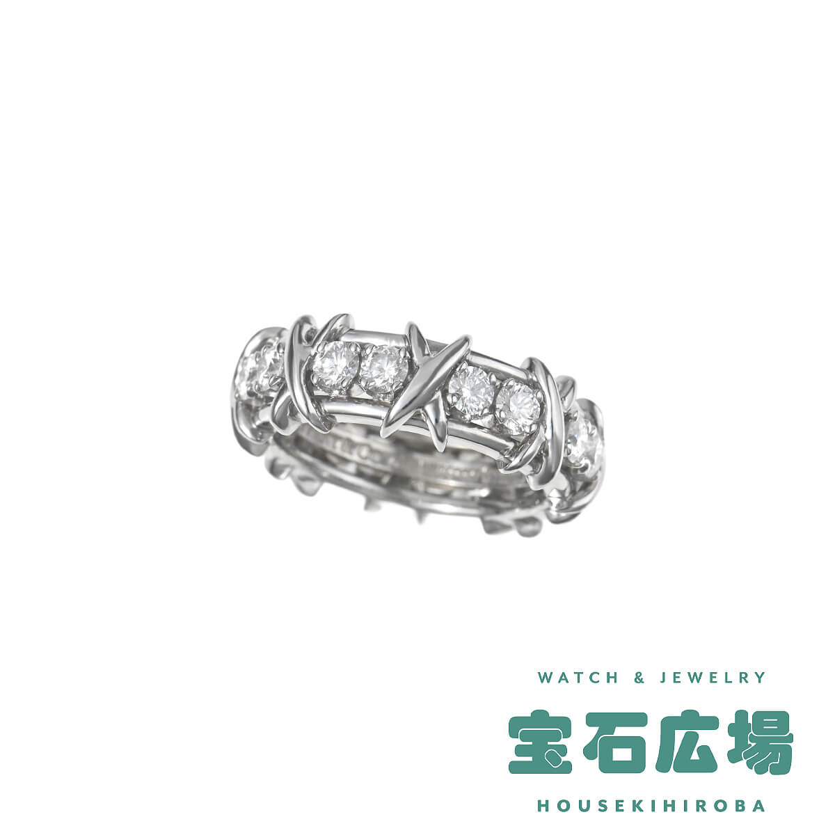 Rakuten - ティファニー TIFFANY＆Co. ジャン・シュランバージェ 16ストーン ダイヤ リング 60108184【中古】ユニセックス ジュエリー 送料無料