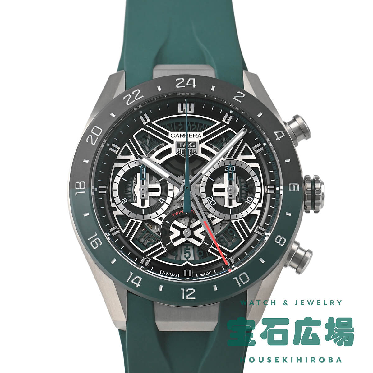 タグ・ホイヤー TAG Heuer カレラ クロノグラフ エクストリームスポーツ ツインタイム CBU2084.FT6297【新品】メンズ 腕時計 送料無料