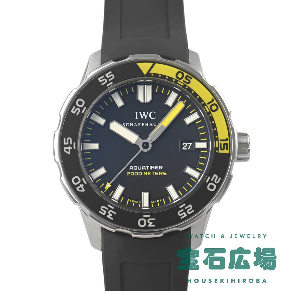 Rakuten - IWC アイダブリューシー アクアタイマー オートマティック2000 IW356810【中古】メンズ 腕時計 送料無料
