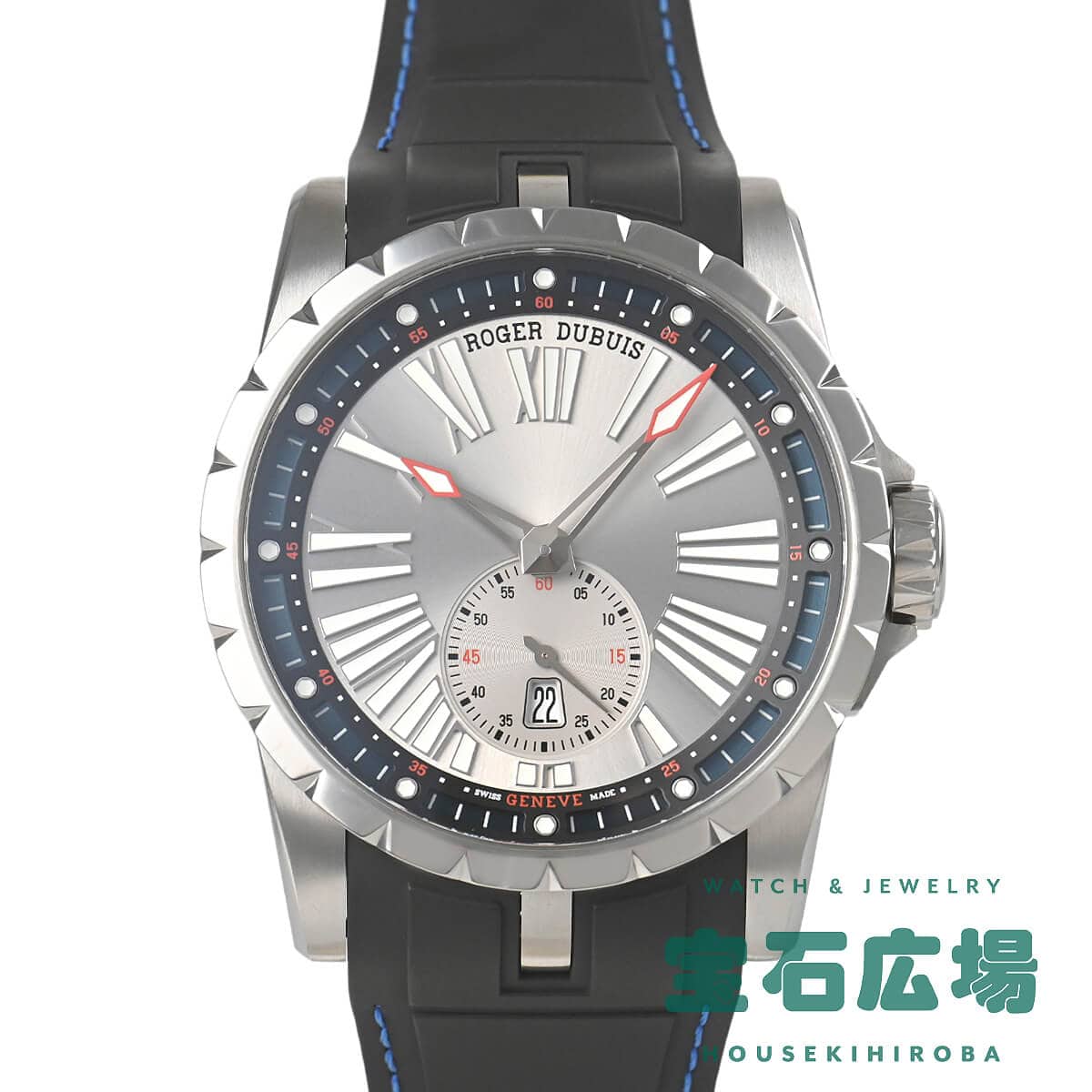 【最大30000円OFFクーポン6/1(月)0時開始】ロジェ・デュブイ ROGER DUBUIS エクスカリバー45 エッセンシャル 日本限定88本 DBEX0724【中古】メンズ 腕時計 送料無料