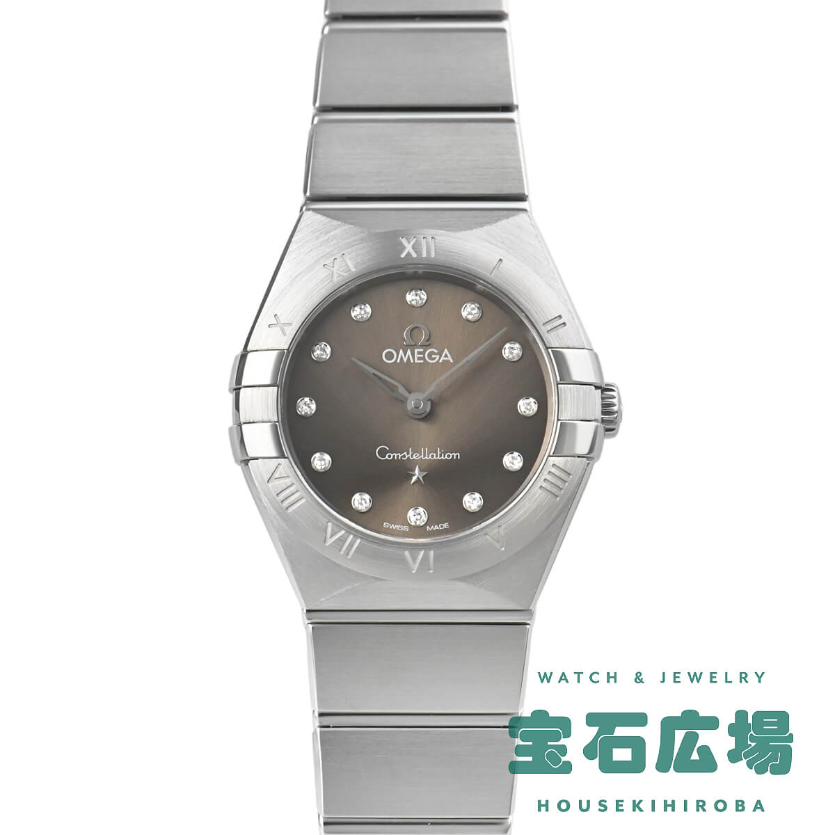 オメガ OMEGA コンステレーション マンハッタン クォーツ 131.10.25.60.56.001【中古】レディース 腕時計 送料無料