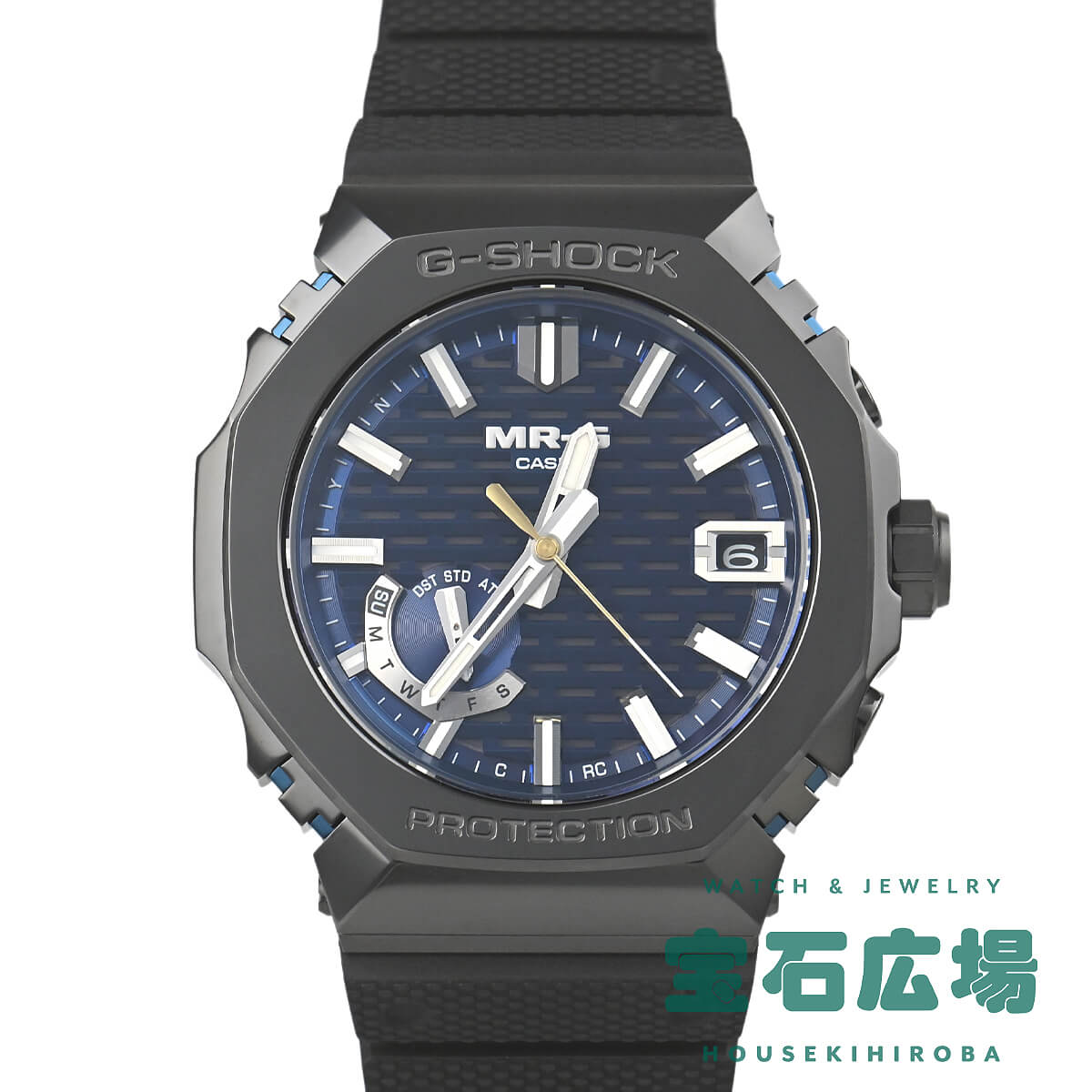 Rakuten - カシオ CASIO (中古) MR-G 「青墨」 MRG-B2100R-2AJR【中古】メンズ 腕時計 送料無料