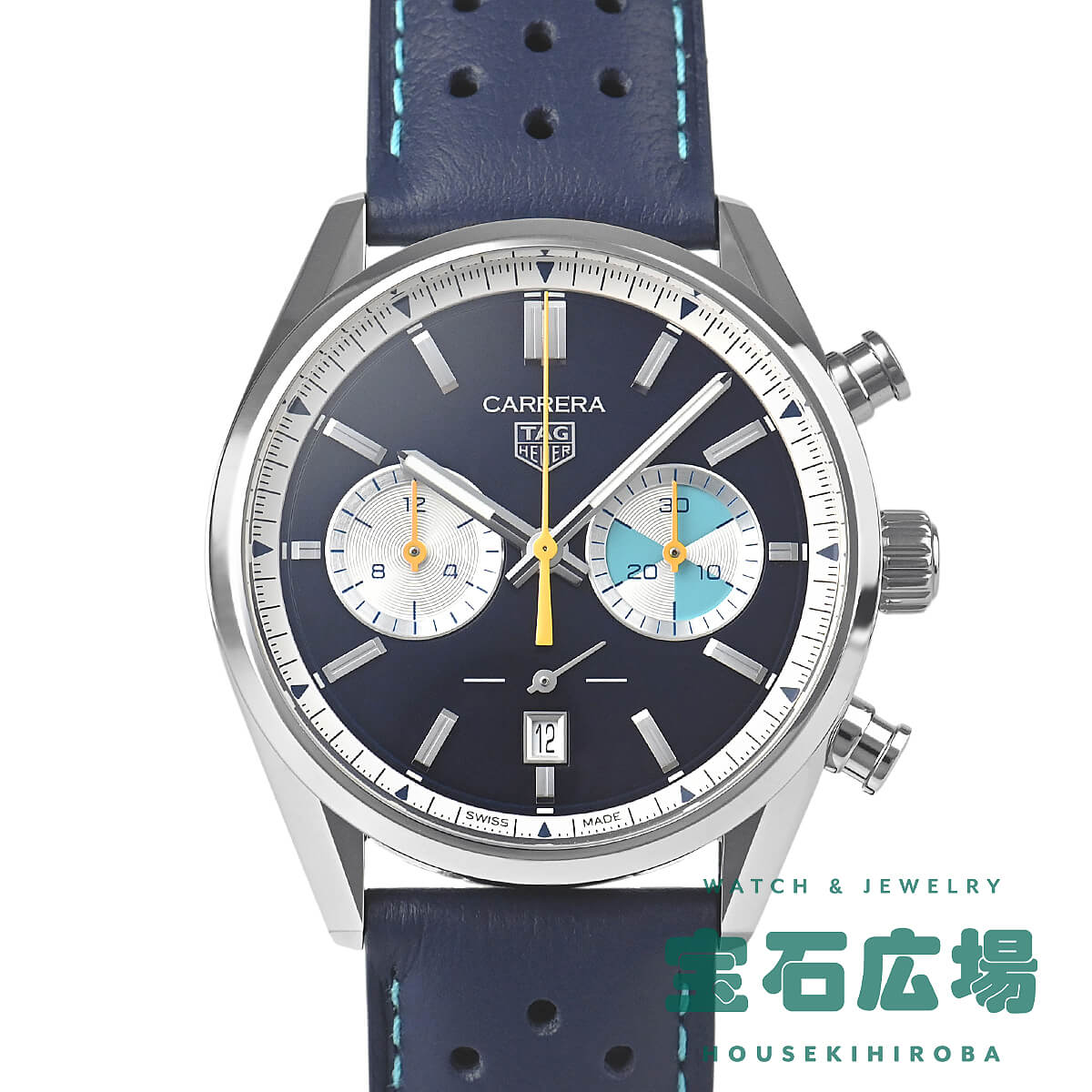 【最大30000円OFFクーポン6/1(月)0時開始】タグ・ホイヤー TAG Heuer カレラ キャリバーTH20-00 クロノグラフ フランス限定500本 CBN201N.FC6620【新品】メンズ 腕時計 送料無料