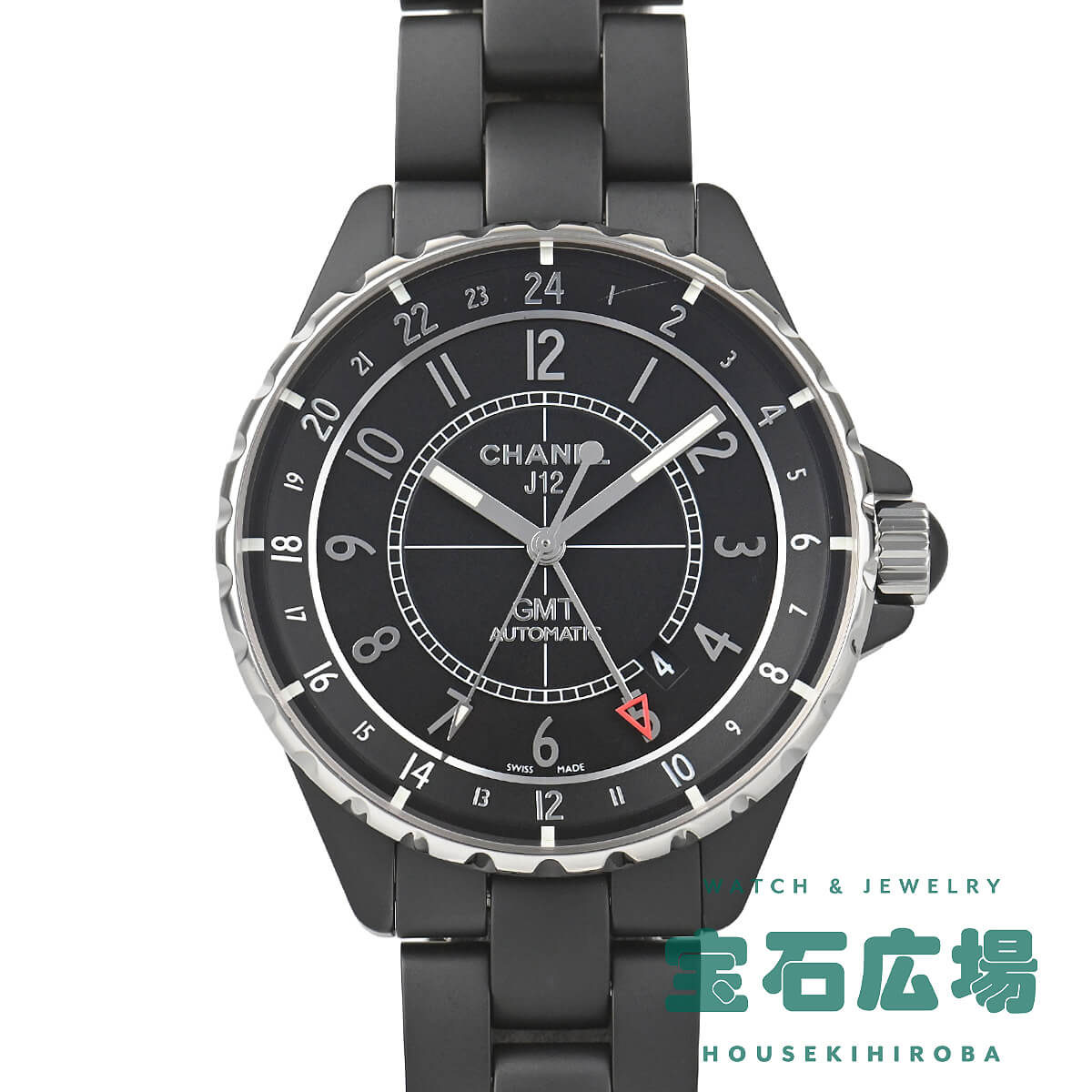 シャネル CHANEL J12 GMT 41MM H3101【中古】メンズ 腕時計 送料無料