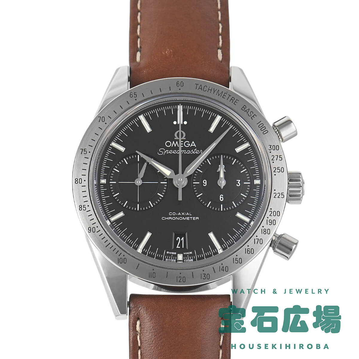 オメガ OMEGA スピードマスター57 クロノグラフ 331.12.42.51.01.001【中古】メンズ 腕時計 送料無料