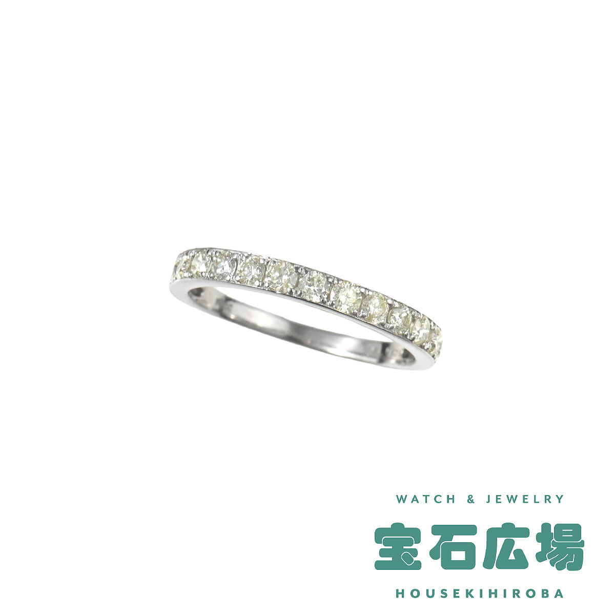 楽天市場】k18 ハーフエタニティリング 中古の通販