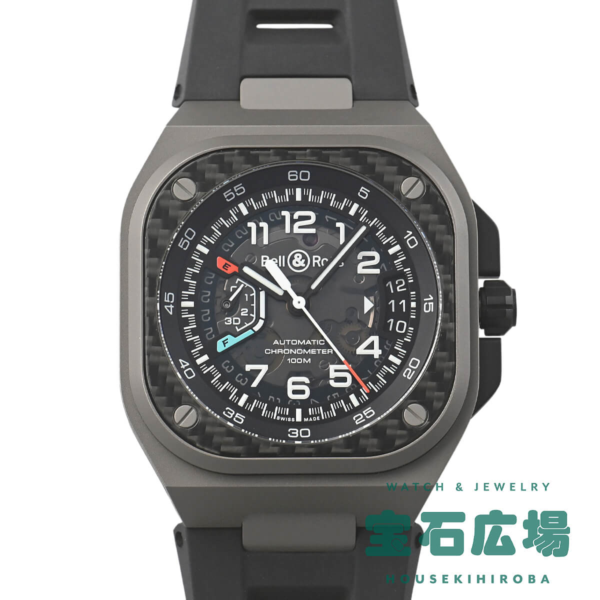 【最大30000円OFFクーポン8/1(土)0時開始】ベル＆ロス BELL & ROSS BR-X5 RACING 限定生産500本 BRX5R-RAC-TI/SRB【新品】メンズ 腕時計 送料無料