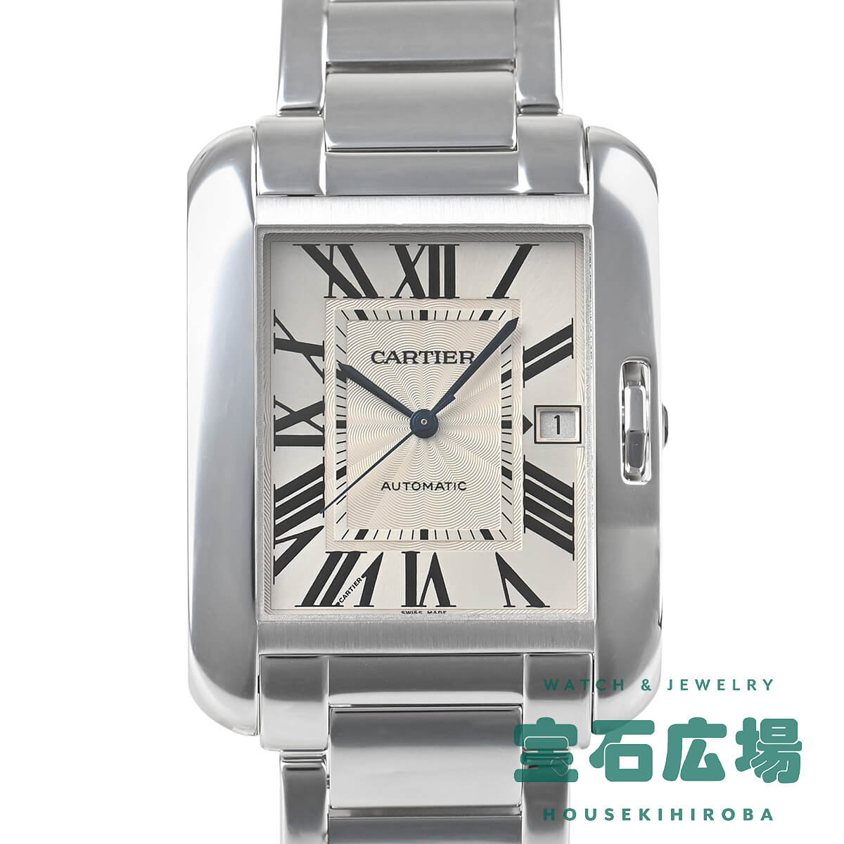 カルティエ Cartier タンク アングレーズ XL W5310025【中古】メンズ 腕時計 送料無料