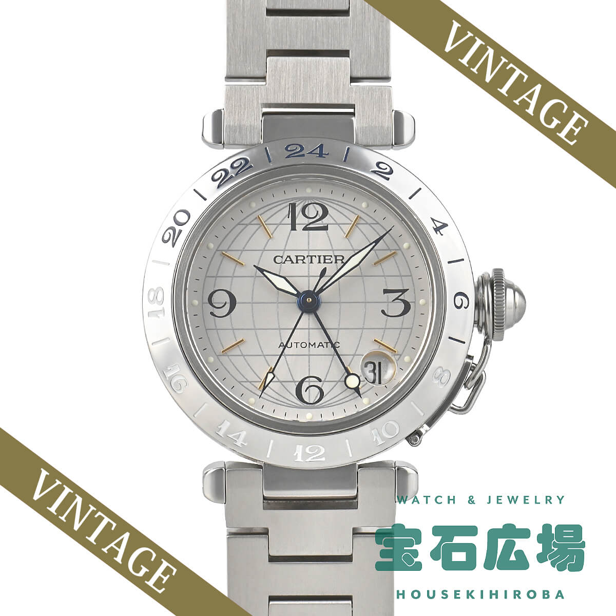 【最大30000円OFFクーポン8/1(土)0時開始】カルティエ Cartier パシャC メリディアン W31029M7【中古】ユニセックス 腕時計 送料無料