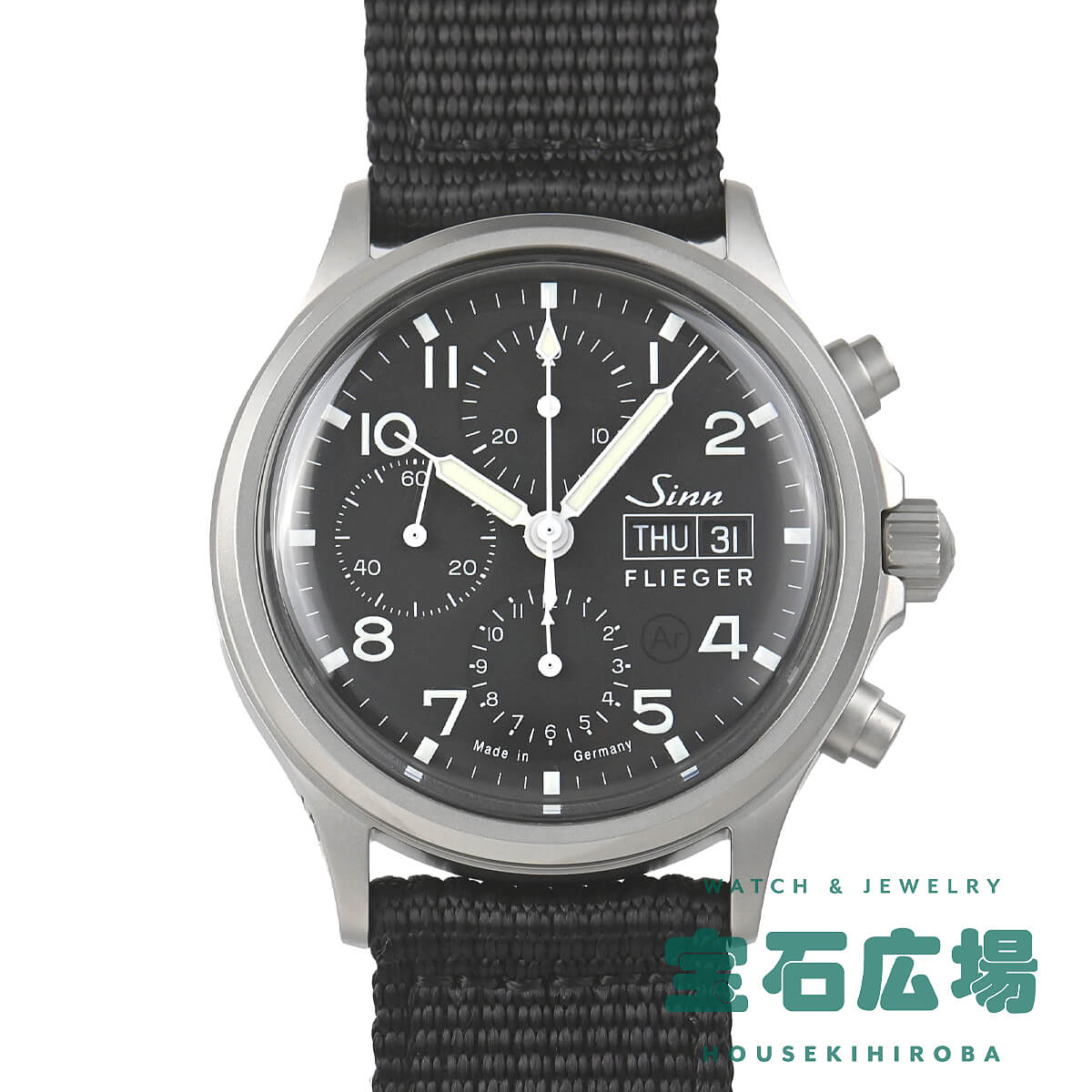 【最大30000円OFFクーポン8/1(土)0時開始】ジン Sinn 358.FLIEGER 358.FLIEGER LEATHER【中古】メンズ 腕時計 送料無料