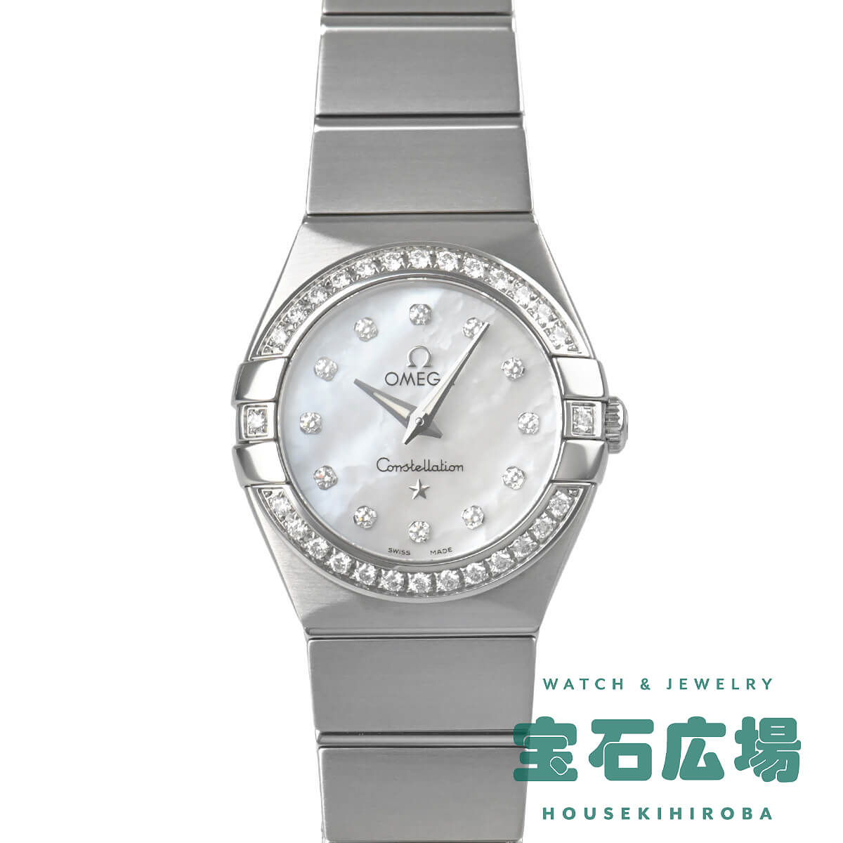 オメガ OMEGA コンステレーション ポリッシュクォーツ 123.15.24.60.55.003【中古】レディース 腕時計 送料無料