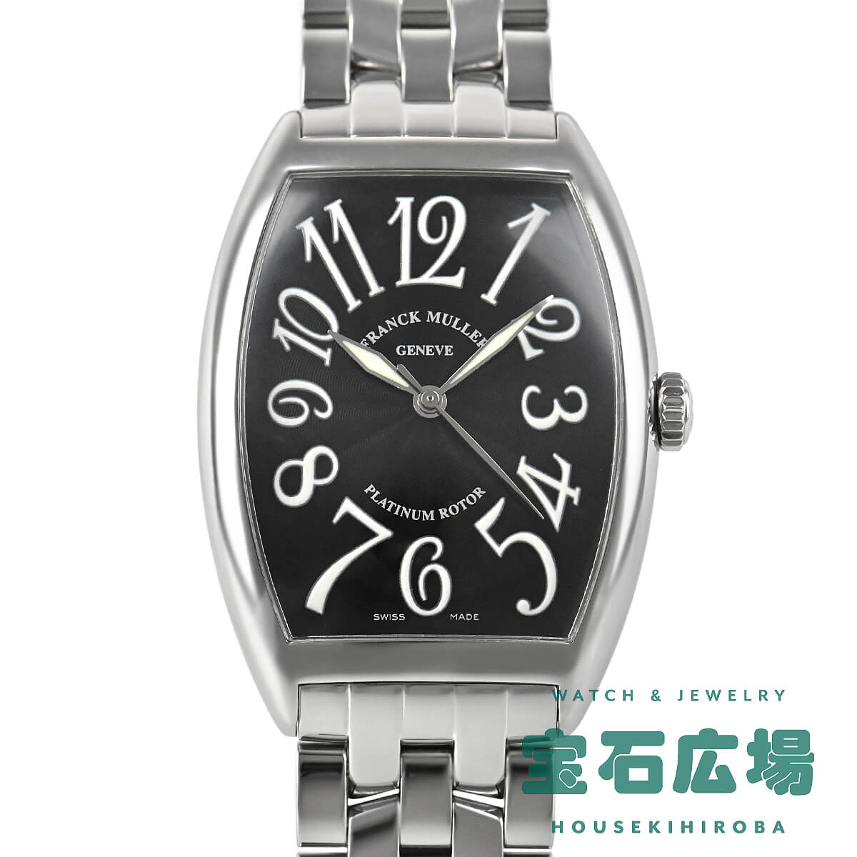 【最大30000円OFFクーポン8/1(土)0時開始】フランク ミュラー FRANCK MULLER トノウカーベックス 6850BSC【中古】メンズ 腕時計 送料無料